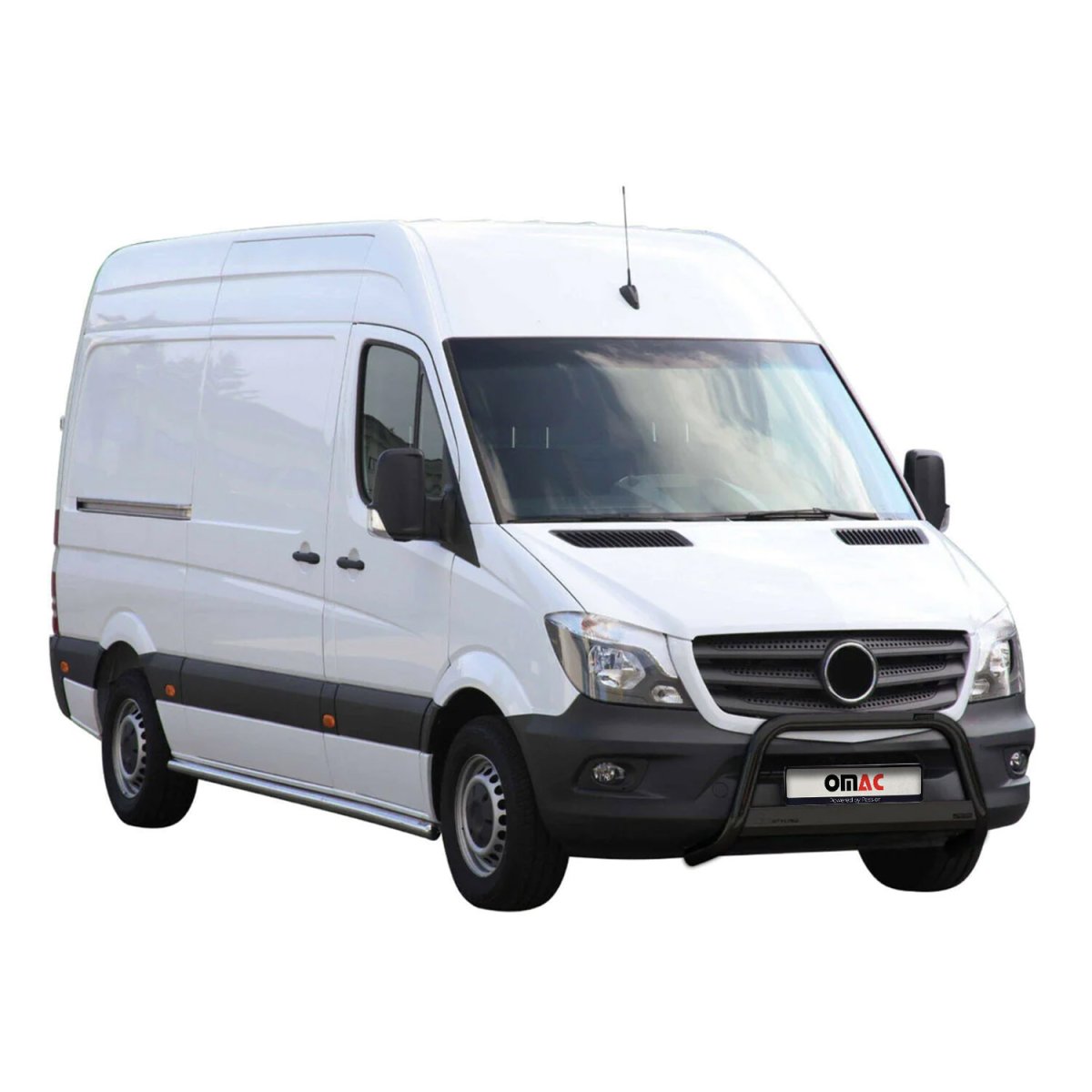 Mercedes-Benz Sprinter Bull Bar - Omac - Black - '13-'17 Mercedes-Benz Sprinter Bull Bar - Omac - Black - '13-'17